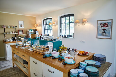 Hotel Gut Vorbeck Café Herzensgut Buffet